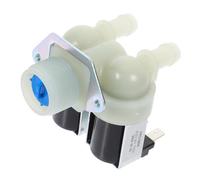 Toddmomy Vanne D'arrivée D'eau pour Lave-linge à Tambour Automatique, Électrovanne Double Tête en Nylon Solide, Accessoire de Remplacement Compatible pour Machines à Laver Portatives