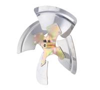 Toddmomy Ventilateur Industriel Hélice Pales Alliage Aluminium Épais et Acier Inoxydable Silencieux Remplaçant pour Ventilateurs de Plafond Table et Anti-corrosion