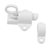 Toddmomy Verrou de Porte Alliage Aluminium Solide Serrure Intérieure Robuste Loquet Coulissant pour Sécurité Maison Installation Facile pour Porte Salle de Bain et Chambre