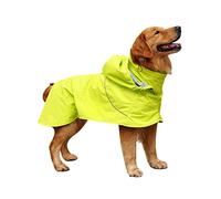 Toddmomy Veste De Pluie pour Grand Chien - Imperméable pour Animaux De Compagnie - Nylon Élégant - Gardez Votre Animal Au Sec par Temps De Pluie
