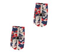 Toddmomy Veste d'hiver pour 2 Pièces Manteau Fournitures pour Animaux De Compagnie Vêtements pour Chiots Jcaket