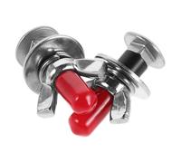 Toddmomy Vis INOX pour Plaque Dorsale de Plongée Lot de 2 Vis de Fixation sous-Marine en Acier Inoxydable Boulons à Ailettes Résistants à la Corrosion pour Équipement de Plongée