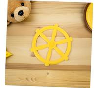Toddmomy Volant de Jeu Garçon Fille Pirate Jaune Aux Intempéries Accessoire Extérieur pour Cabanes Balançoires et Aires de Jeux
