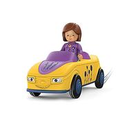 Siku Véhicule 3-pièces Toddys 0104 Zoe Zoomy – Figurine mobile, traction – Jaune/Lila, dès 12 mois