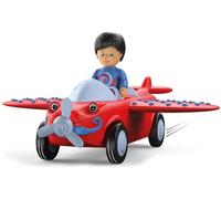 Toddys By Siku 0116 Leo Loopy Avion 3 Pi Ces Assemblables Avec Son Et Lumi Re Figurine Mobile Incluse Moteur Traction-Propulsion De Qualité Supérieure Rouge Gris A Partir De 18 Mois