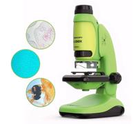 Todeco 50X-250X Microscope, Microscope de poche et de table 2 en 1, microscope pour Les Enfants, Les etudiants, l'observation microbiologique