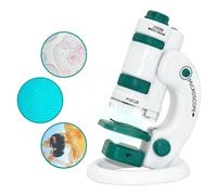 Todeco 60X-180X Microscope, avec Zoom eclaire par LED, Ensemble microscope pour Les Enfants, Les etudiants, l'observation microbiologique