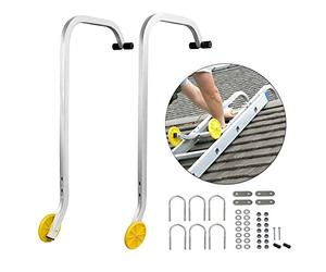 Todeco Adaptateur de Toit pour Échelle, Certifiée EN131, 0,93 mètre(s), Crochet de Toit Universel pour Echelle Télescopique, Alliage d'aluminium