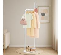 Todeco-Porte-manteau avec socle en marbre, 50x30x180 cm Portemanteau sur pieds à Vêtements