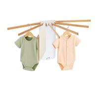 Todeco Sechoir linge Mural, Séchoir à Rayons en éventail en bois, Etendoir linge Interieur pliant