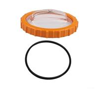 Todikaper Écrou et couvercle orange en plastique ABS pour pompe de piscine | Convient aux modèles 58486, 58497, 58499 ; assure une étanchéité parfaite pour les pompes à filtre à sable.