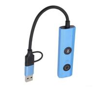 Todikaper Hub USB AI 5 en 1 Traducteur vocal vers texte rapide | AI voix à texte, traduction en temps réel, 60 langues, augmentation de la productivité, pour une transcription instantanée