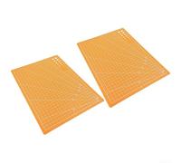 Todikaper Lot de 2 Tapis de découpe Auto-cicatrisants A4/A5, Outil Polyvalent pour matelassage, Couture, découpe de Papier (2 pièces, Jaune)