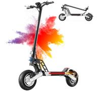 TODIMART G2 Trottinette électrique Adulte Autonomie 35-45KM Moteur 500W 48V 10.4Ah Trotinette Electrique Adulte Double Suspension, Pneus Tout-Terrain de 10 Pouces,Scooter Electrique Adulte