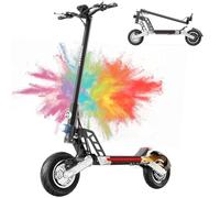 TODIMART G2 Trottinette Electrique Adulte Professionnelle Moteur 500W 48V 10.4Ah Autonomie 35-45KM Double Suspension, Pneus Tout-Terrain de 10 Pouces,Scooter Electrique Adulte