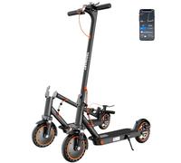 TODIMART T6 Trottinette Electrique Adulte antivol Ultra Legere Moteur 350W/25KM/H Autonomie 35KM Batterie 36V 7.8Ah Trotinette électrique Adulte Pliable pneus nid d'abeille increvables Avec suspension