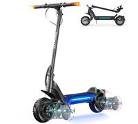 TODIMART Trotinette Electrique Adulte Tout Terrain X5S Autonomie 80km APP Contrôle Batterie 48V 18.2Ah Moteur 2000W Trottinette électrique Adulte Puissante Double Suspension Scooter Electrique