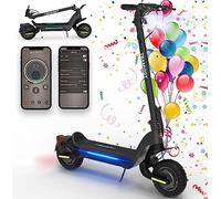 TODIMART X5 Trottinette Electrique Adulte Puissante Autonomie 80km Batterie 48V 18.2Ah Moteur 800W Trottinette électrique Pliable Antivol Tout Terrain Double Suspension Scooter Electrique Adulte