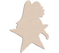 TODO 71721.0 Formes décoratives, Bois, Multicolore, 10 x 13 x 0,3 cm