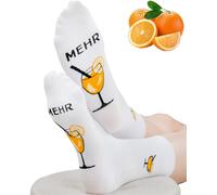 TODO Chaussettes à motifs amusants, multicolores, pour exprimer sa joie de vivre, 39-42
