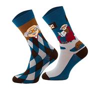Todo Chaussettes amusantes avec motif, multicolores, colorées, loufoques, pour exprimer votre joie de vivre, 39-42