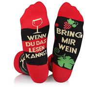 TODO Chaussettes amusantes avec motif, multicolores, colorées, loufoques, pour exprimer votre joie de vivre, Bordeaux, 35-38