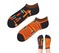 TODO Chaussettes Courtes Drôles Invisibles Femme Homme Basses, D'été Cheville De Mode pour Chaussures Basses (Ingénieur faible, 43-46)