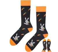 TODO Colours Chaussettes amusantes avec motif - Multicolores, colorées, folles pour la joie de vivre, 35-38