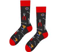 TODO Colours Chaussettes amusantes avec motif - Multicolores, colorées, folles pour la joie de vivre, 39-42