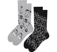 TODO Colours Chaussettes amusantes avec motif - Multicolores, colorées, folles pour la joie de vivre, 44-46