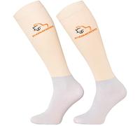 TODO Comodo Chaussettes d'équitation modernes STPJM | Chaussettes d'équitation fines et respirantes pour femme, homme et enfant, 35-38