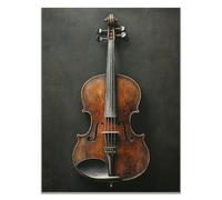 TODOAA Art mural amusant en forme de Tableau sur Toile Peinture murale de guitare de musique rétro Toile en noir et blanc - Décoration de salle de bain et chambre à coucher-50x70cm Sans cadre