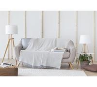 Todocama - Couvre-lit Classique Multifonction fabriqué en Espagne (230 x 260 cm, Gris Clair)