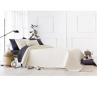 Todocama Couvre-lit Fin avec Motif piqué pour Printemps, été, Automne et Hiver, 100% Microfibre Extra Douce, Housse de Couette Multifonction 105-200 x 260 cm, Beige