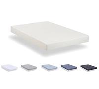 Todocama - Drap Housse réglable en Microfibre brossé Extra Doux. Lit 80 x 190/200 cm, Beige