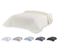 Todocama Housse de Couette en Microfibre pour Couette au Toucher Extra Doux (Beige - lit 160/180-240 x 220 cm).