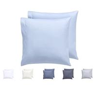 Todocama Lot de 2 taies d'oreiller hypoallergéniques en Microfibre Extra Douce