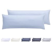 Todocama Lot de 2 taies d'oreiller hypoallergéniques en Microfibre Extra Douce