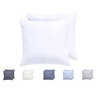 Todocama Lot de 2 taies d'oreiller hypoallergéniques en Microfibre Extra Douce