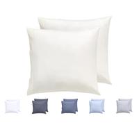 Todocama Lot de 2 taies d'oreiller hypoallergéniques en Microfibre Extra Douce