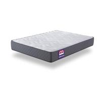 Todocama Matelas à mémoire de Forme 150 x 190 cm, Pure Flow Max Multicouche, Hauteur 21 cm, fermeté Moyenne/Haute, Traitement Anti-acariens, antibactérien et hypoallergénique. Fabriqué en Espagne.