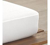 Todocama Protège-Matelas en Tissu éponge Blanc 80 x 190/200 cm