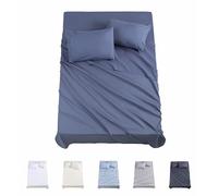 Todocama Underzy 3001 Parure de lit 4 pièces avec Drap-Housse et 2 taies d'oreiller