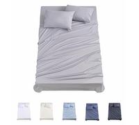 Todocama Underzy 3001 Parure de lit 4 pièces avec Drap-Housse et 2 taies d'oreiller