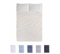 Todocama Underzy 4002 Parure de lit 4 pièces avec Drap-Housse et 2 taies d'oreiller