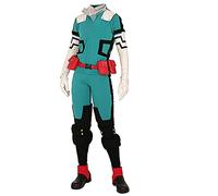 Todoroki Shouto / Izuku Midoriya Cosplay Costume HMA Costume d'Halloween Unisexe Ensemble complet Uniformes pour déguisement, Midoriya Izuku, M
