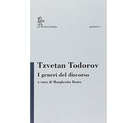 Todorov Tzvetan - Generi Del Discorso (I) [Import]
