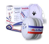 TODOT Casque Anti-Bruit Bébé Allez Les Bleus, Protection Auditive Nouveau-né et Nourrisson (0-48 Mois), Bandeau Ultra-Doux Réglable sans Pression, Certifié CE & ANSI, Idéal Matchs, Fêtes et Voyages