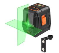 TODOT Niveau Laser, Laser Croix Vert 30m, Auto-Nivelant Laser Vert à Ligne Croisée Verticale et Horizontale, IP54 Etanche, Batterie Incluse, SC-L07G