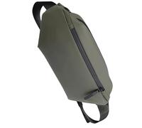 TODREMOU Banane Sac Femme Poitrine Homme-Voyage Sacs Ville Fille Bandoulière Secrete Running Sacoche Sangle Velours Moumoute Cuir pour (Grand, Vert)